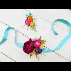 NWT Wedding/Prom Corsage and Buttonaire